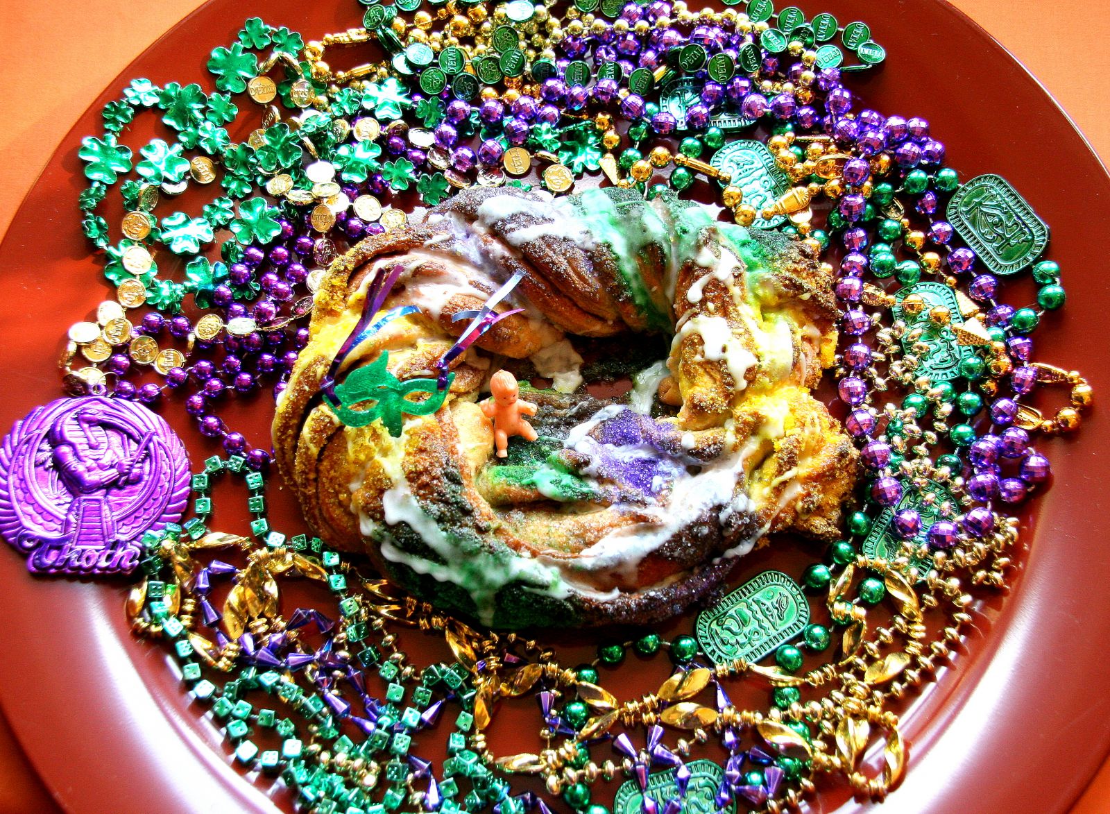 King Cake via Mary Lou Heiss